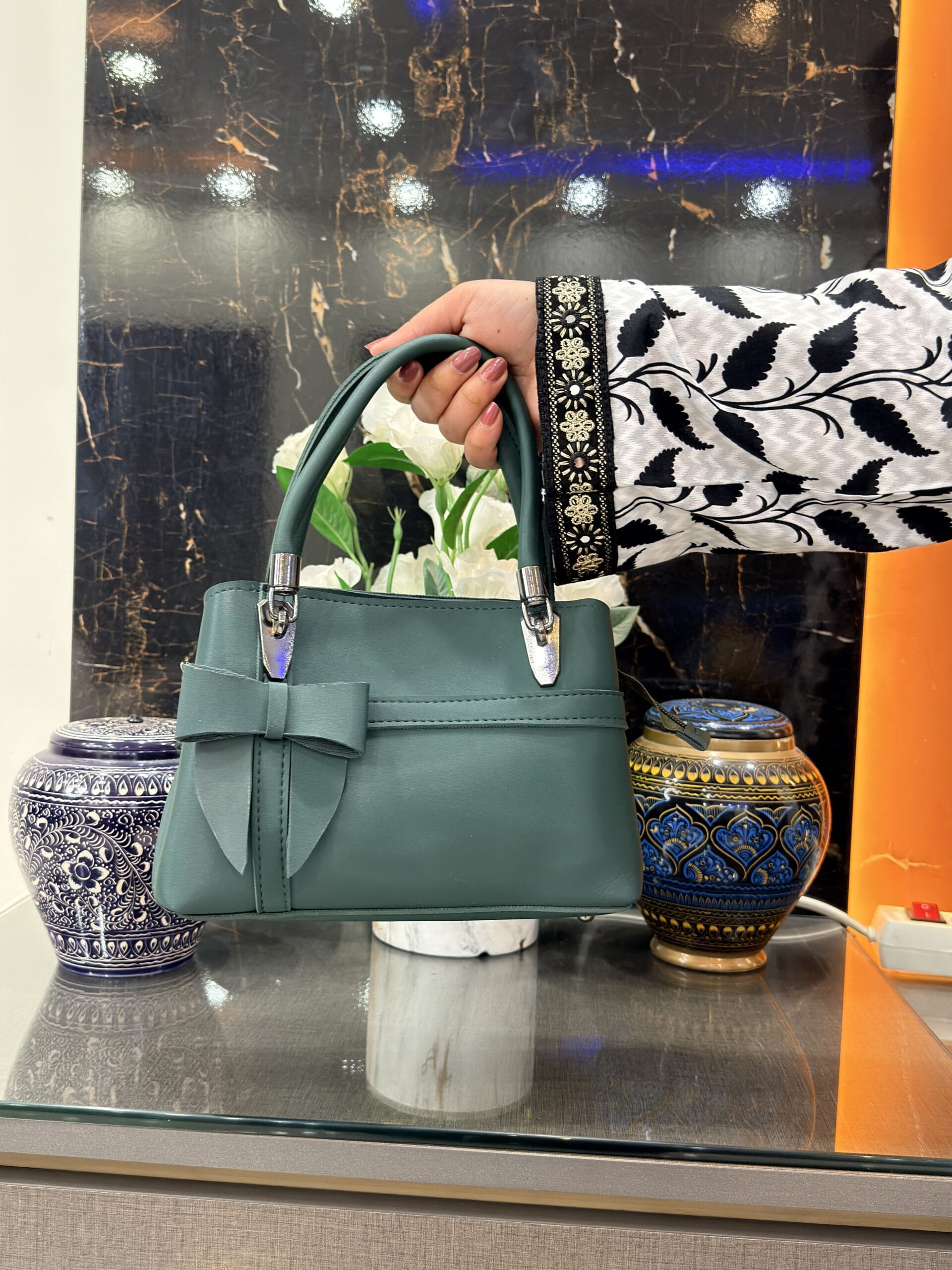 Bow Mini Handbag - Image 17