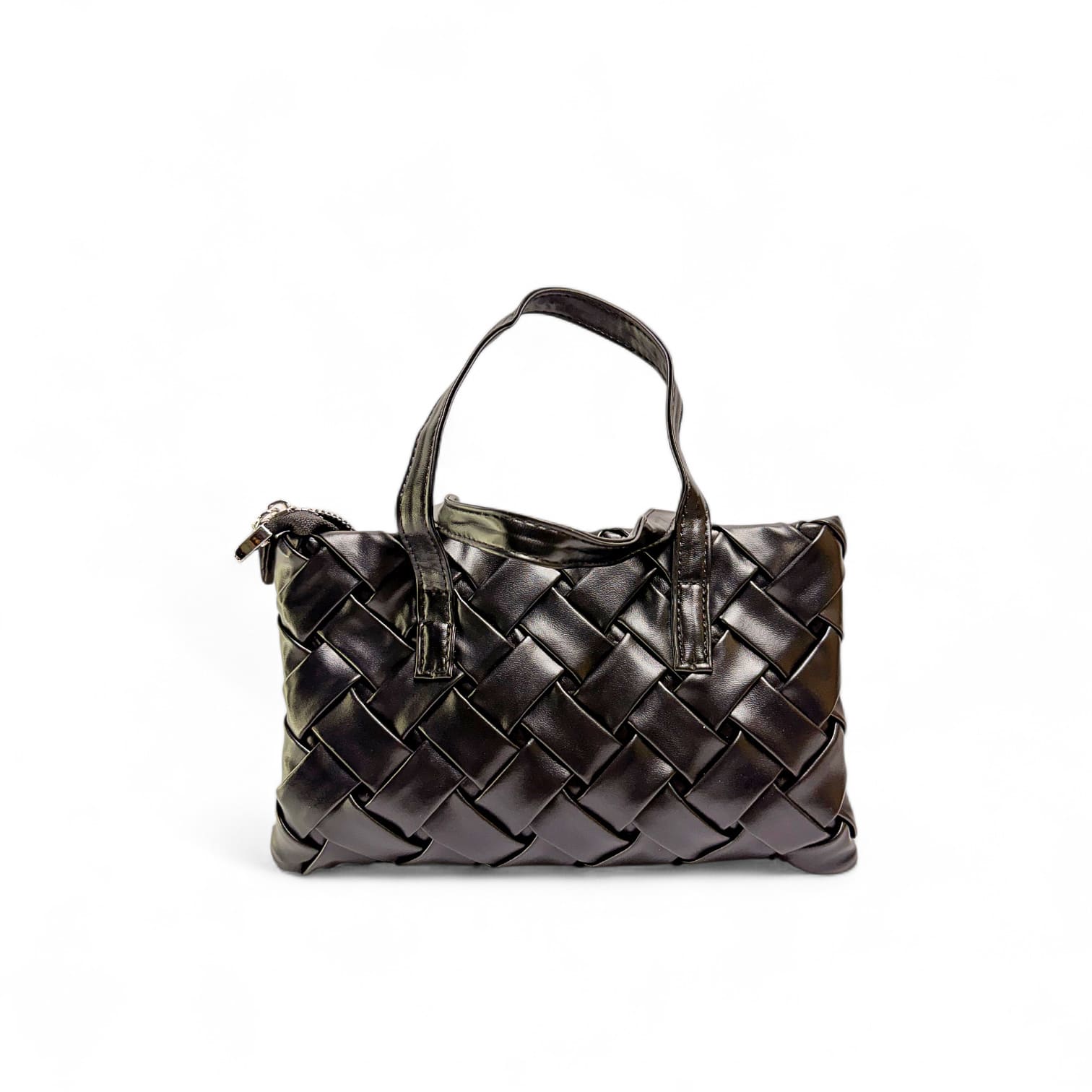 Choco Weave Mini Tote - Image 2