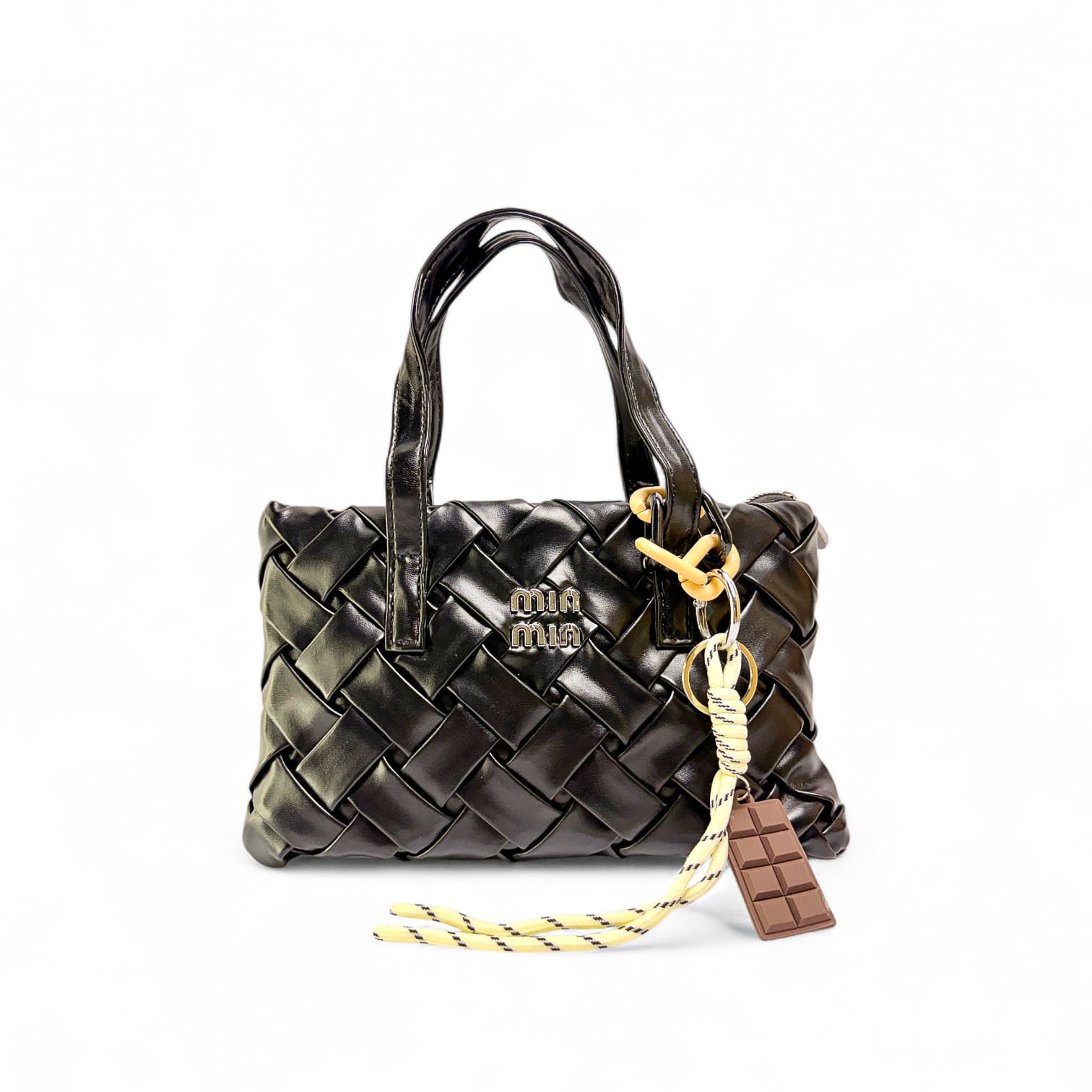 Choco Weave Mini Tote - Image 3