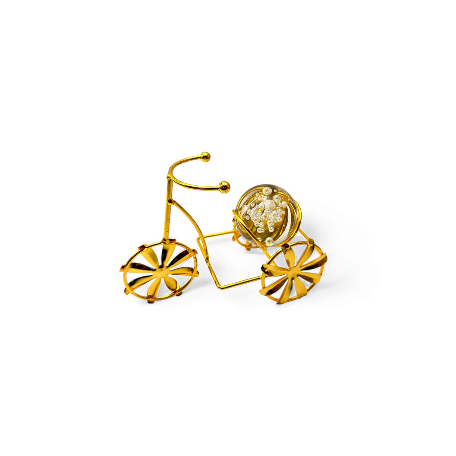 Golden Cycle Tealight Holder Décor - Image 4