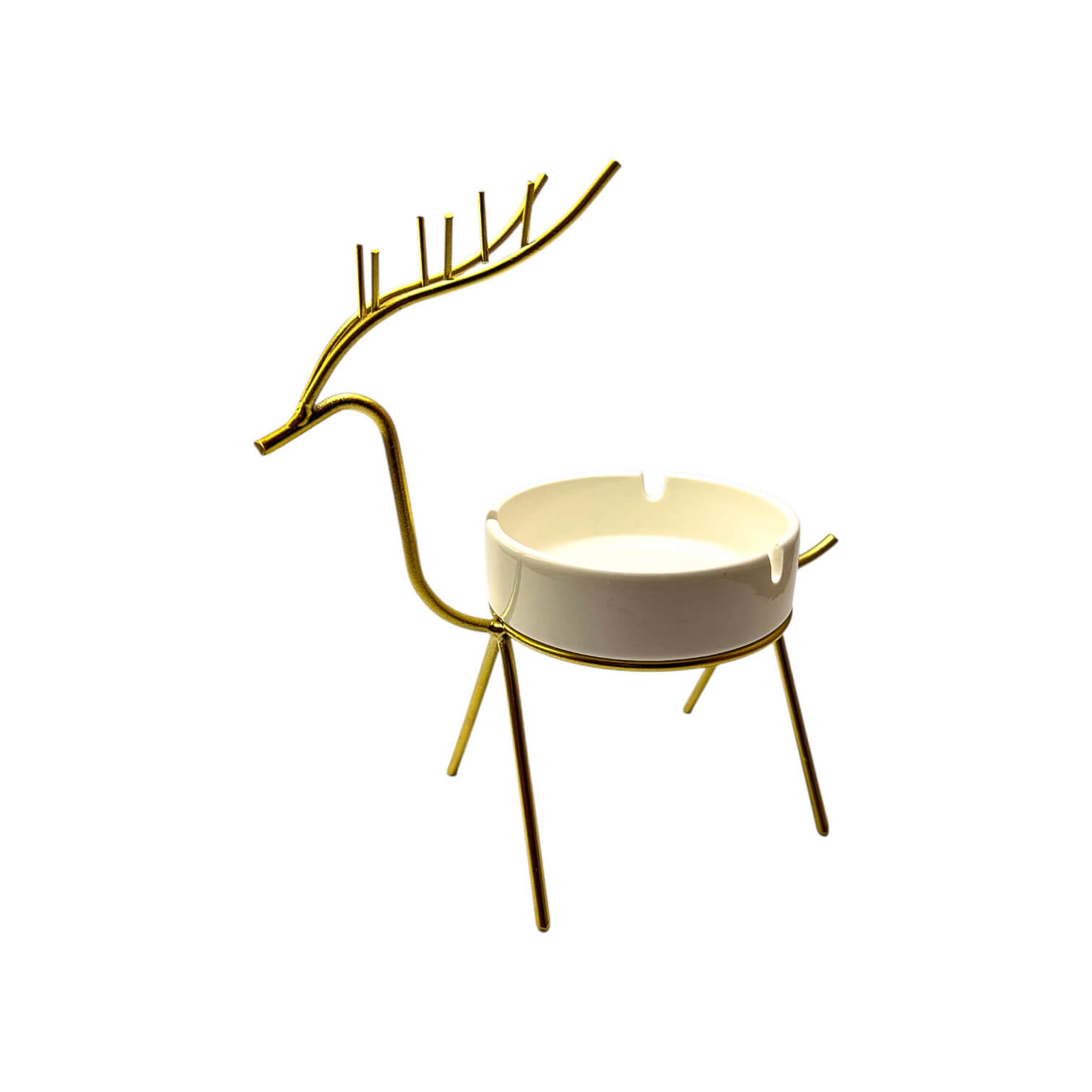 Golden Stag Tealight Holder