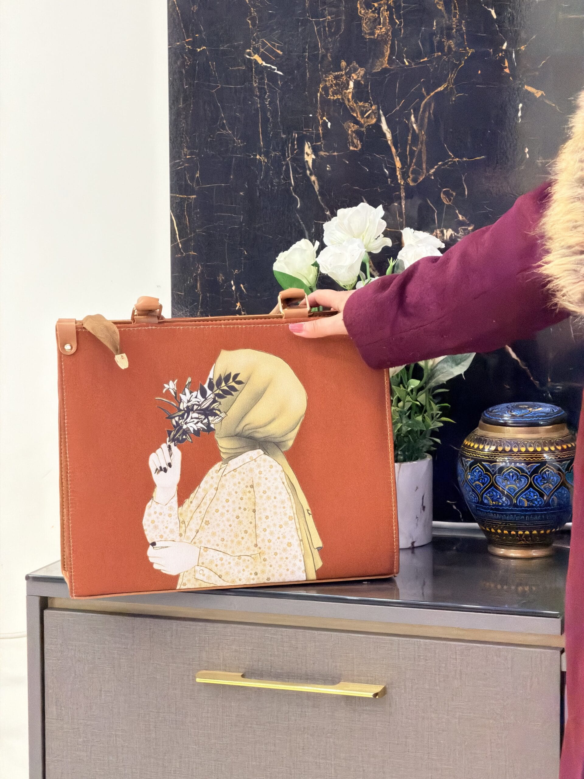 Scarlet Muse Art Tote - Image 16