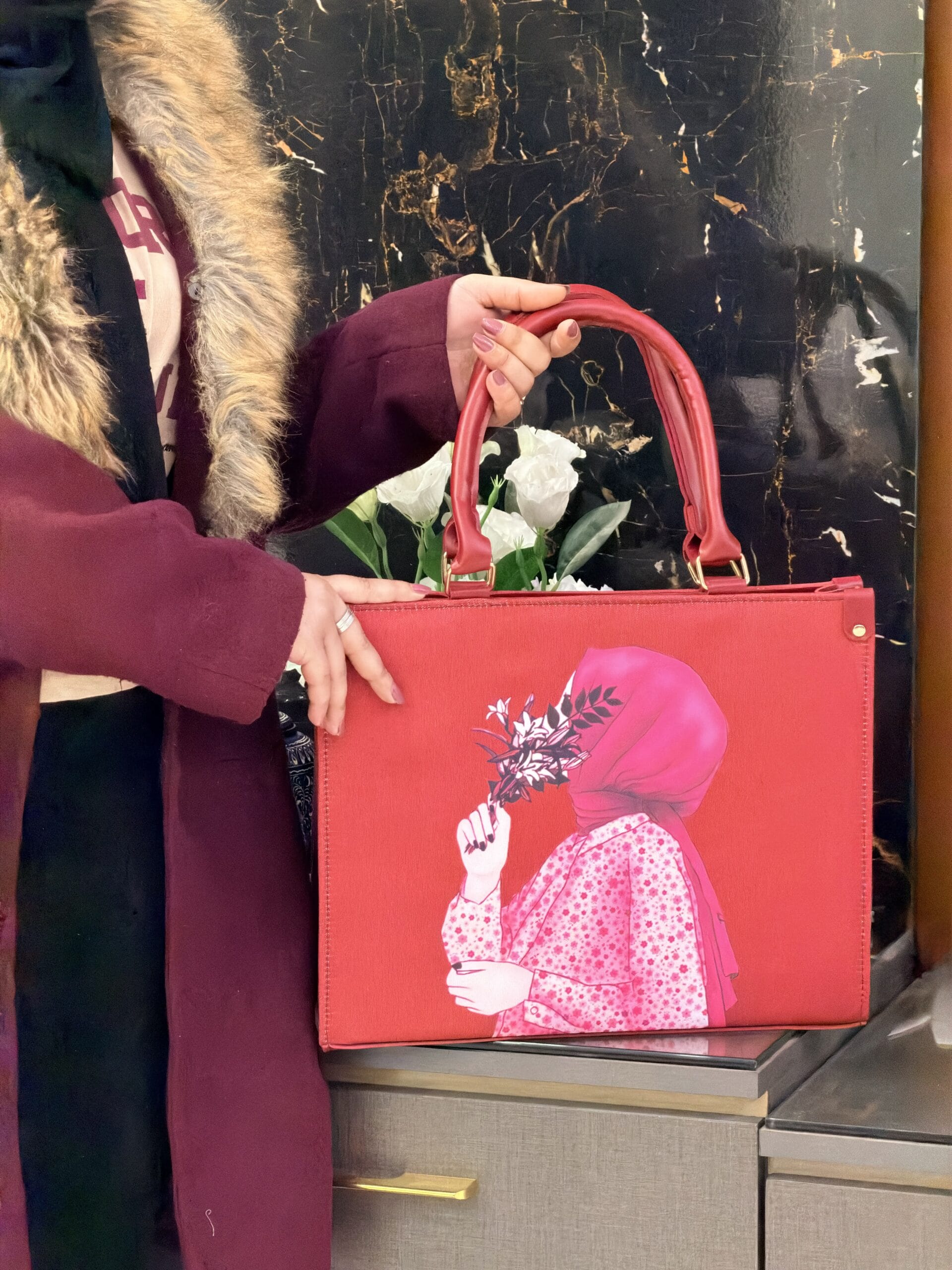 Scarlet Muse Art Tote - Image 11