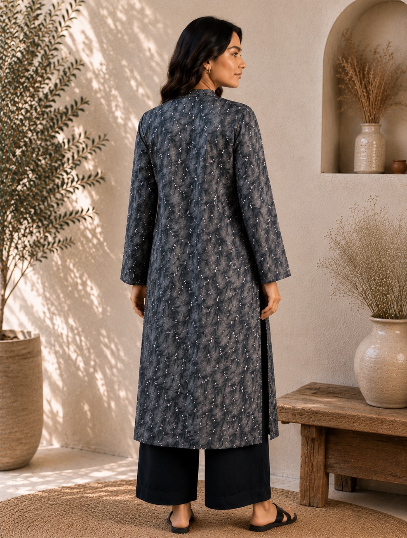 Midnight Willow Kurti - Image 5