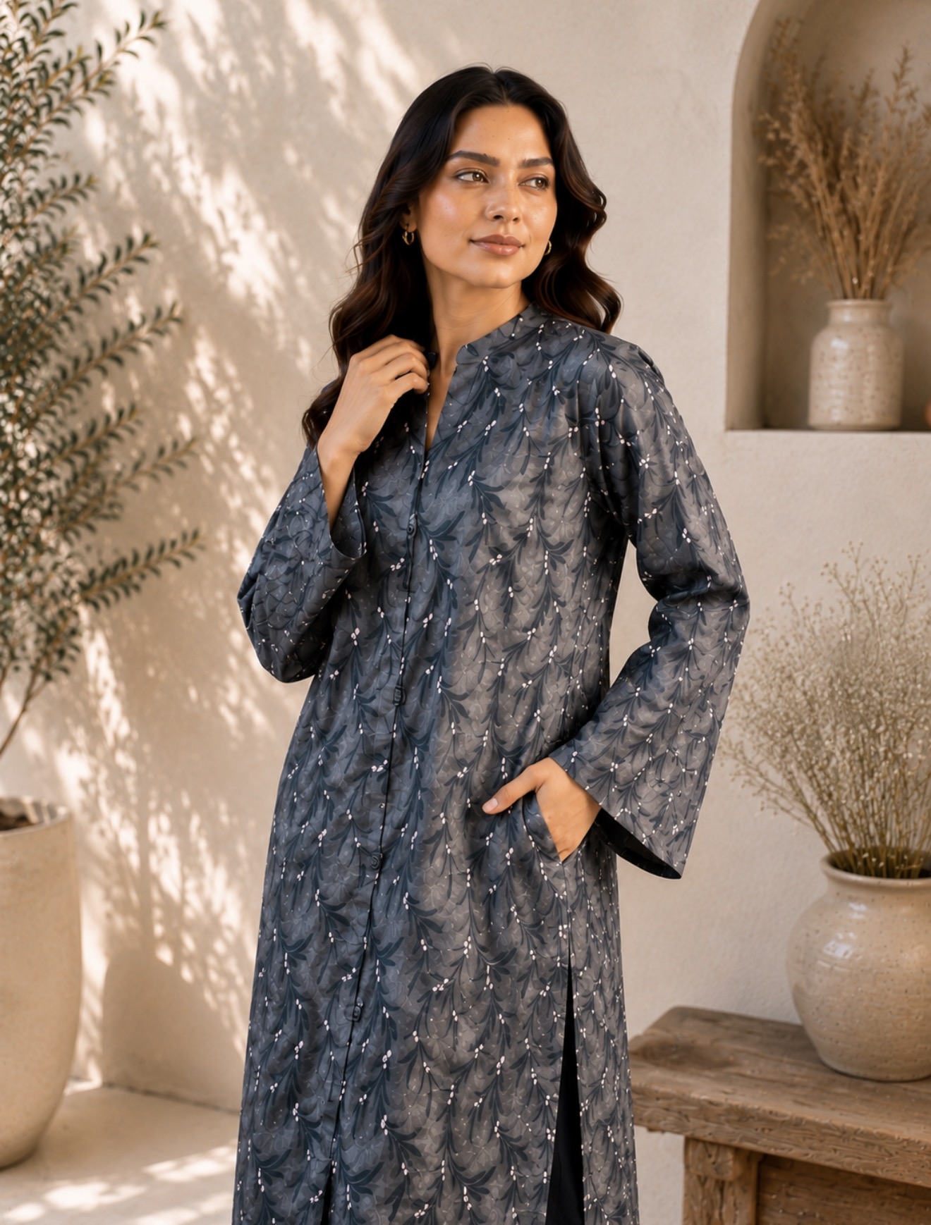 Midnight Willow Kurti - Image 3